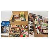Large group of vintage, etc. toys, wind-ups,