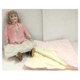 24" Handwerck bisque head doll