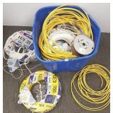 Large group of copper wire- insulated