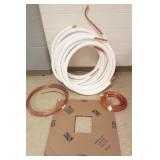 Group copper tubing- some insulated