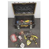 DeWalt toolbox with tools
