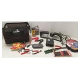 Husky tool bag with tools