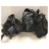 Backpack with assorted tools & 2 tool carriers