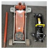 2 floor jacks (as seen)