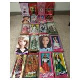 20 Barbie dolls with boxes