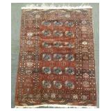 Handmade bokara rug approx. 4