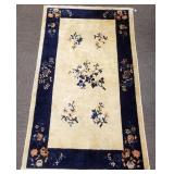 Handmade Chinese Feta rug, circa 1920
