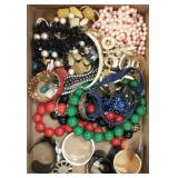 Group of designer jewelry including St. John,