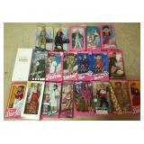 20 Barbie dolls with boxes