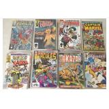 Approx 60 Marvel comic books: Deathlok, Ka-zar,