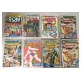 Approx 60 Marvel comic books: Fantastic Four & ROM