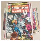 Approx 60 Marvel Spider-Man comic books