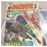 Approx 50 Marvel comic books: Daredevil, etc