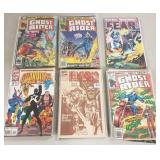 Approx 50 Marvel comic books: Ghost Rider,