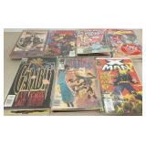 Approx 70 Marvel, etc comic books: X-Men, Havok &