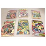 Approx 20 Marvel comic books: The Avengers, etc
