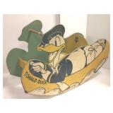 Walt Disney Enterprises Donald Duck rocking wood