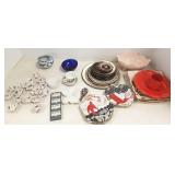 Group of pottery & china, etc. including wildcat