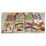 37 Wizard, etc. comics - 1990