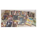 Approx. 55 comic books - Elektra, Sin City,