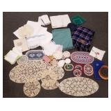 Group of linens & textiles