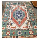 Handmade Turkish Oriental rug approx 8