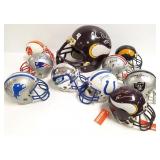 Chris Doleman signed helmet & 9 signed mini