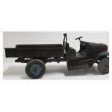 Antique pressed steel toy truck 24" length