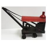 Antique pressed steel toy steam toy - 21" long