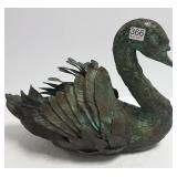 personalized Bob Winship 1982 bronze duck -