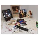 Group - autographed photos, books, etc. -