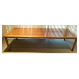 Dunbar signed rosewood & oak conference table
