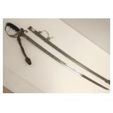 M.C. Lilley U.S. military sword with cord & knot &