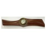Saginaw Shipping Co. marine clock mounted in