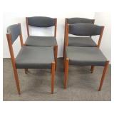 Nova Mobler - Denmark set of 4 dining chairs