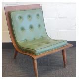 Carter Brothers molded plywood scoop chair