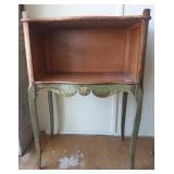 Italian hand-painted stand (some wear) 21"w x 13"