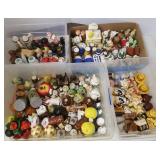 Large group of vintage, etc. salt & pepper shakers
