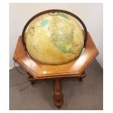 Replogle Heirloom globe 20" diameter on wood