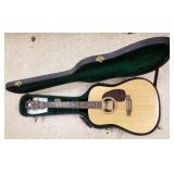 Martin D-16 GT Dreadnought guitar with case (as