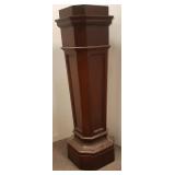 Wooden 38" pedestal