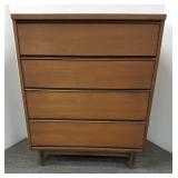 4 drawer modern chest - 34"w x 18"d x 42"h