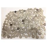 Group of U.S. 90% silver Roosevelt dimes - 172