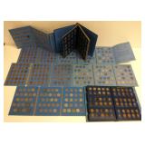 8 partial U.S. coin albums - Buffalo nickels,