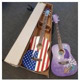 Disney model #HMDA34- Hannah Montana guitar