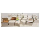 Large group of Schmid music boxes including