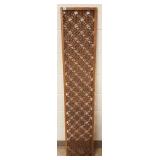 Fretwork panel (as seen) 11" x 61"