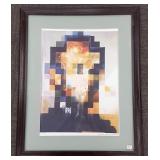 Framed Dali litho titled Gala Nude/ Abraham