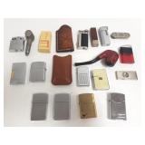 20 vintage, etc. lighters including 2 Dunhill
