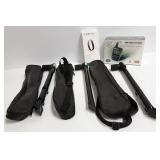 3 Mickelson sports scopes, boxed sky caddie & Fit